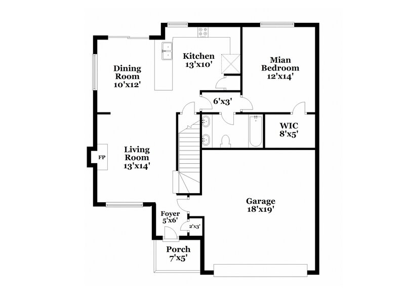 2,100/Mo, 612 Forest Pointe Pl Antioch, TN 37013 Floor Plan View