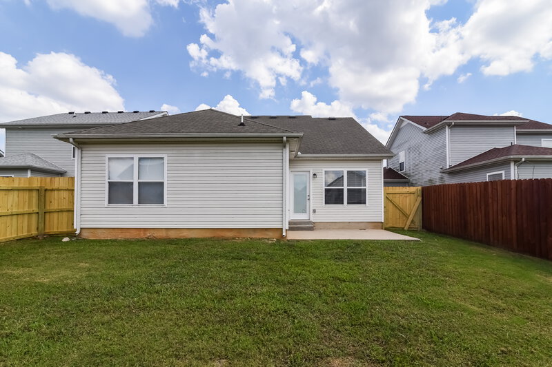 2,080/Mo, 1612 Allston Dr Murfreesboro, TN 37128 Rear View