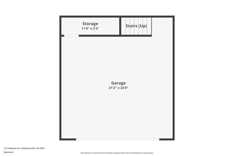 2,240/Mo, 111 Coldwater Dr Hendersonville, TN 37075 Floorplan View 3