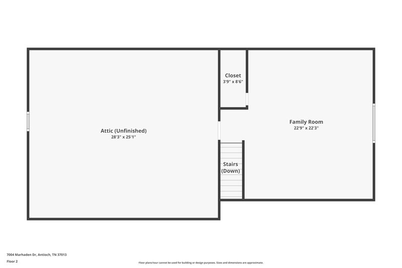 2,395/Mo, 7004 Marhaden Dr Antioch, TN 37013 Floor Plan View