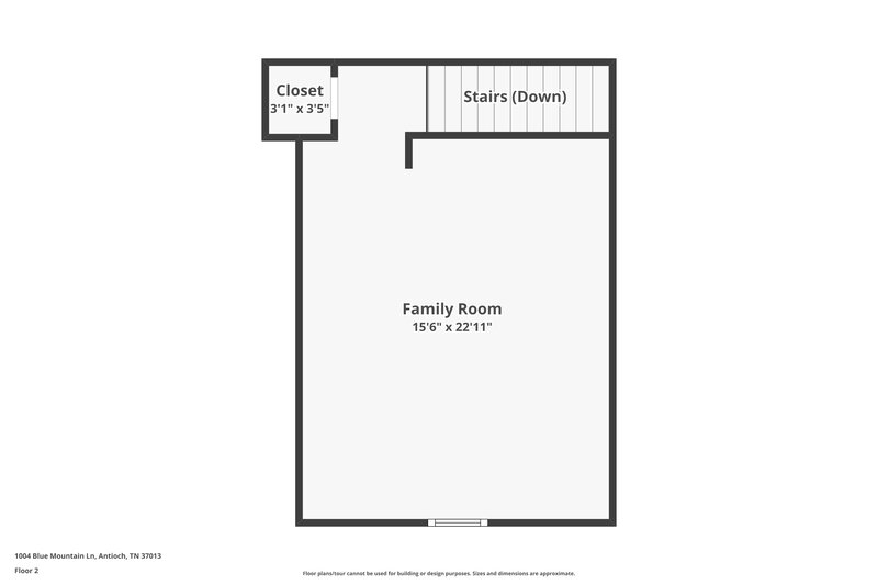 2,310/Mo, 1004 Blue Mountain Ln Antioch, TN 37013 Floor Plan View 2