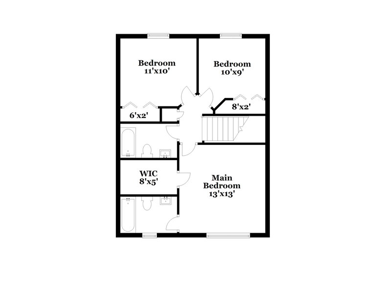 1,855/Mo, 612 Rock Glen Trce Smyrna, TN 37167 Floor Plan View 2