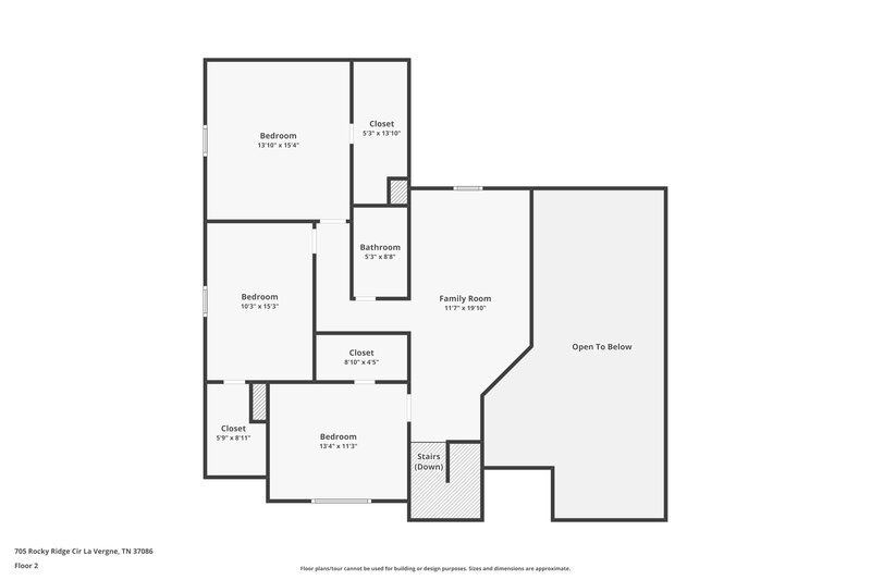 3,460/Mo, 705 Rocky Ridge Cir La Vergne, TN 37086 Floor Plan View 2