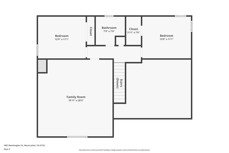 2,060/Mo, 1807 Meadowglen Cir Mt Juliet, TN 37122 Floor Plan View 2