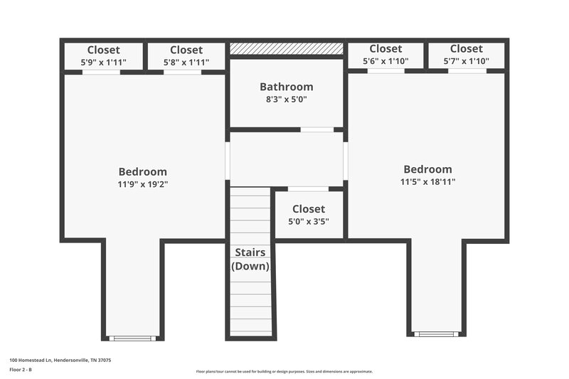 2,455/Mo, 100 Homestead Ln Hendersonville, TN 37075 Floor Plan View 2