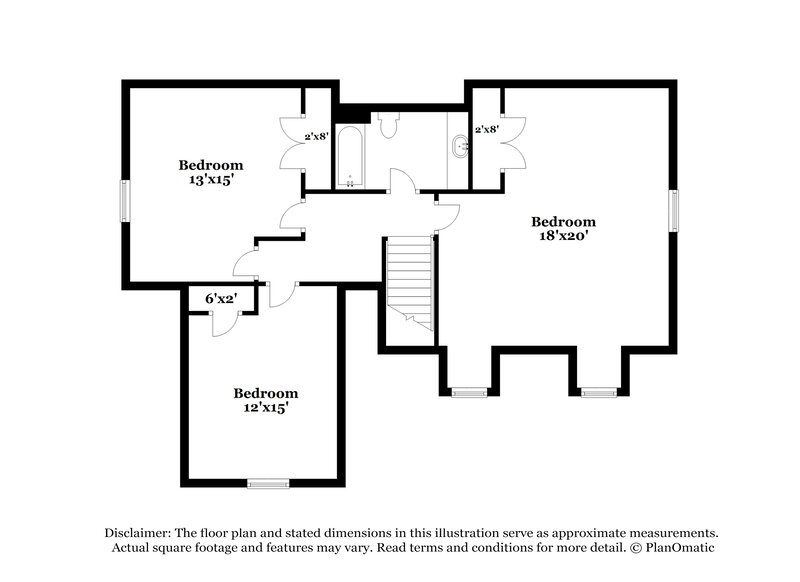 2,195/Mo, 1818 Pennington Dr Murfreesboro, TN 37129 Floorplan View 2