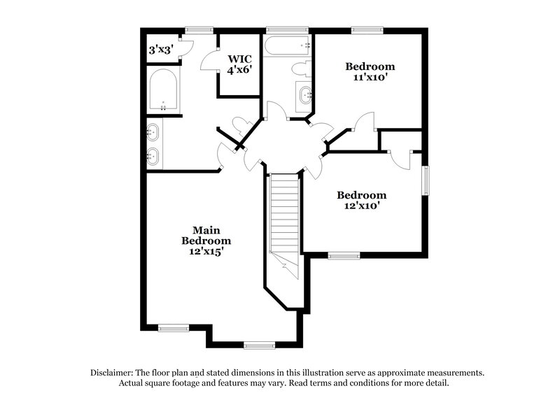 2,100/Mo, 1849 Lakewood Village Dr Antioch, TN 37013 Floor Plan View 2