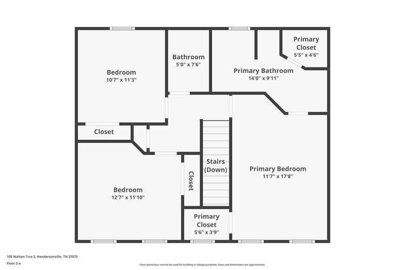 2,415/Mo, 105 Walton Trce S Hendersonville, TN 37075 Floor Plan View 2