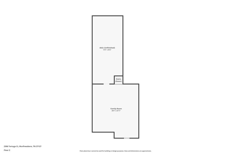 1,965/Mo, 2306 Tortuga Ct Murfreesboro, TN 37127 Floor Plan View 2