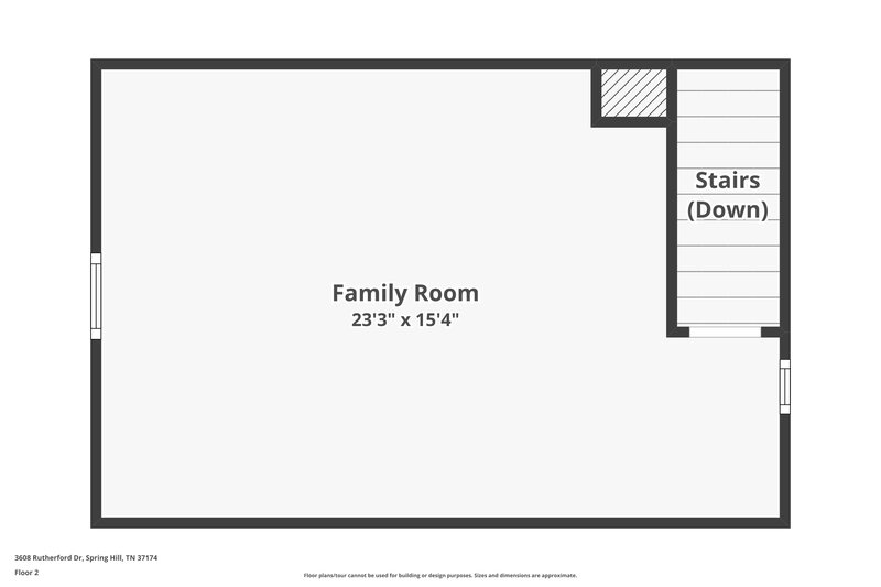 2,195/Mo, 3608 Rutherford Dr Spring Hill, TN 37174 Floor Plan View 2