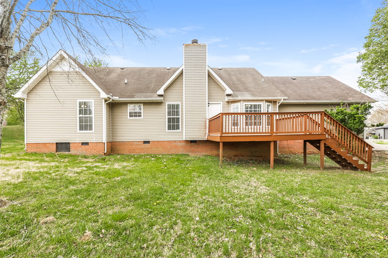 2,195/Mo, 3608 Rutherford Dr Spring Hill, TN 37174 Rear View