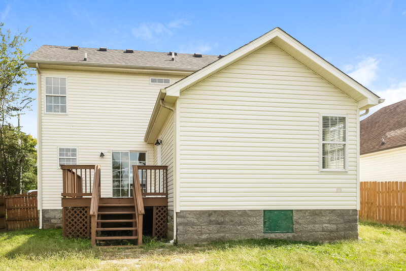 1,940/Mo, 6404 Wildgrove Dr Antioch, TN 37013 Rear View