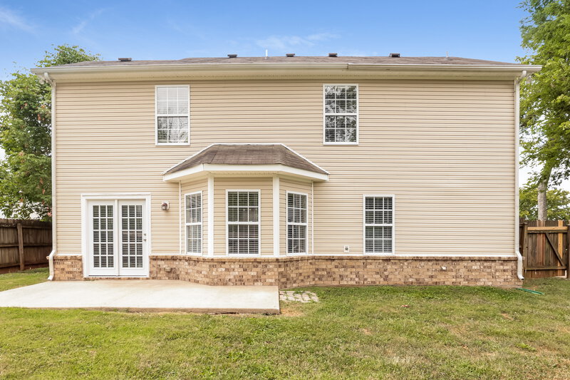 2,535/Mo, 3442 Leslie Ln Murfreesboro, TN 37128 Rear View