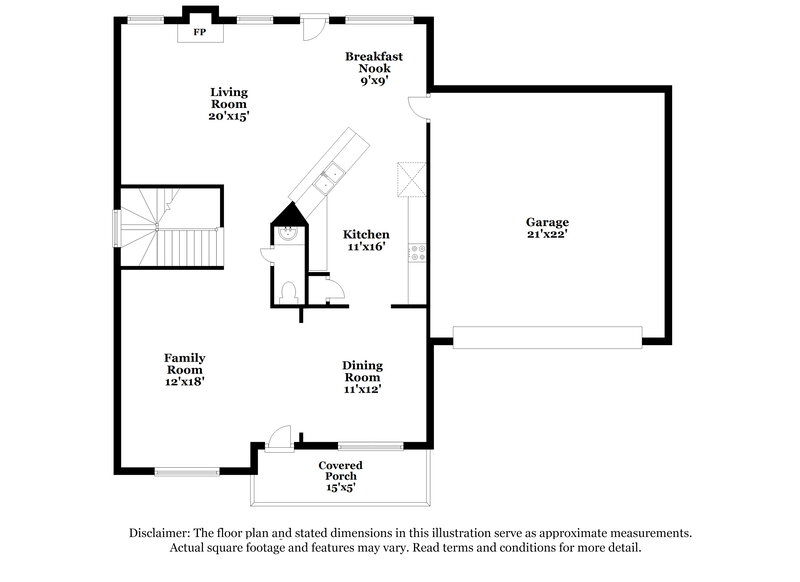 2,905/Mo, 2673 Avery Park Dr NASHVILLE, TN 37211 Floor Plan View