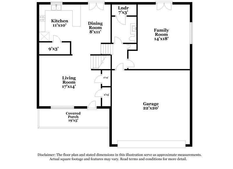 3,170/Mo, 1609 Soulshine Pl Antioch, TN 37013 Floor Plan View