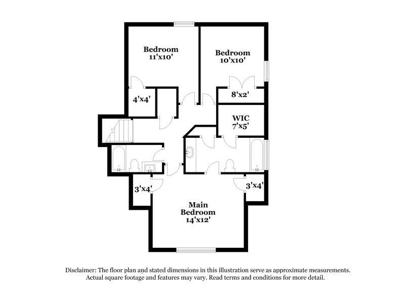 3,170/Mo, 1609 Soulshine Pl Antioch, TN 37013 Floor Plan View 2