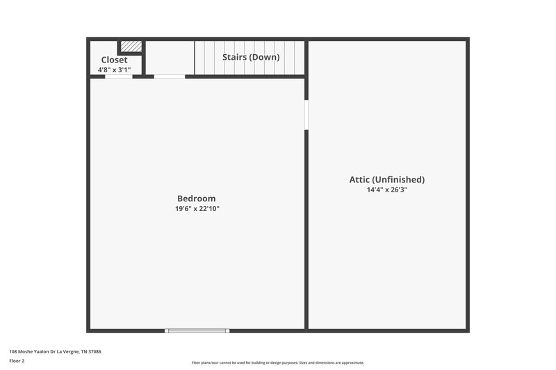 2,060/Mo, 108 Moshe Yaalon Dr La Vergne, TN 37086 Floorplan View 2