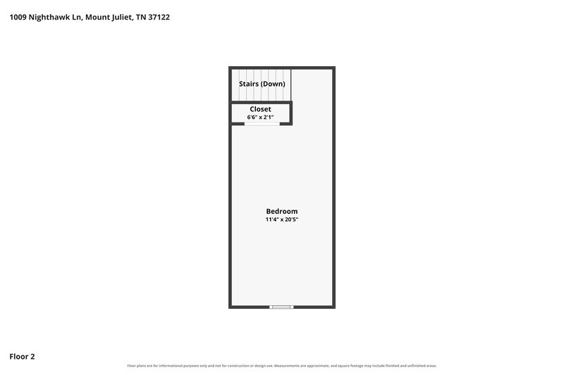 2,510/Mo, 1009 Nighthawk Ln Mt Juliet, TN 37122 Floor Plan View 2