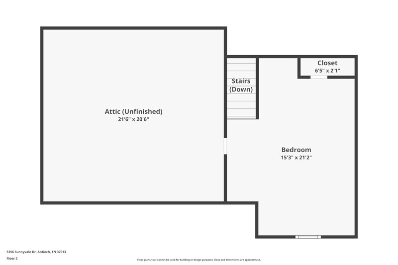 1,930/Mo, 5356 Sunnyvale Dr Antioch, TN 37013 Floor Plan View 2