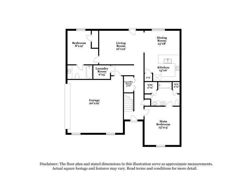 3,110/Mo, 1448 Brinkley Rd Murfreesboro, TN 37128 Floor Plan View 2