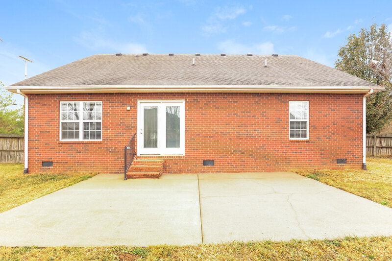 3,110/Mo, 1448 Brinkley Rd Murfreesboro, TN 37128 Rear View