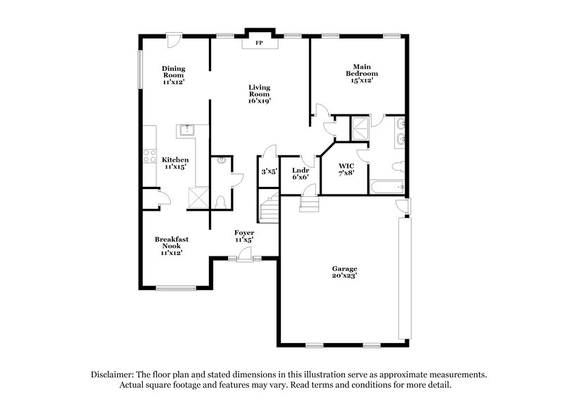 3,430/Mo, 3418 Leslie Ln Murfreesboro, TN 37128 Floor Plan View