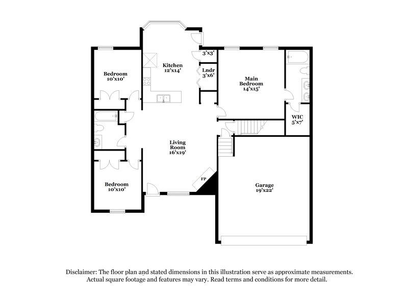 2,660/Mo, 604 Parrish Woods Mt Juliet, TN 37122 Floor Plan View