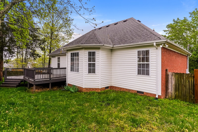 2,660/Mo, 604 Parrish Woods Mt Juliet, TN 37122 Rear View