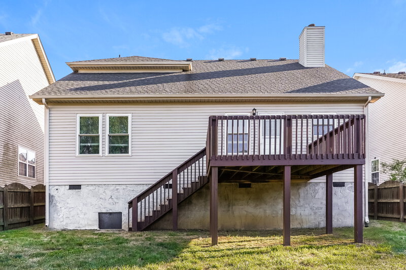 2,405/Mo, 2809 Windcrest Trl Antioch, TN 37013 Rear View