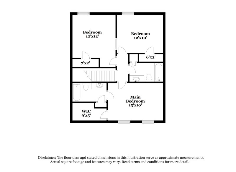 1,835/Mo, 2707 Nugget Ct Murfreesboro, TN 37130 Floor Plan View