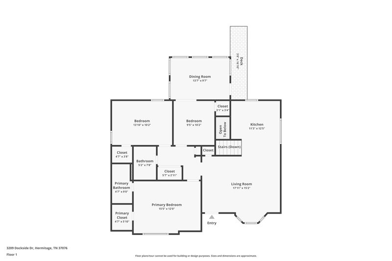 2,295/Mo, 3209 Dockside Dr Hermitage, TN 37076 Floor Plan View 2