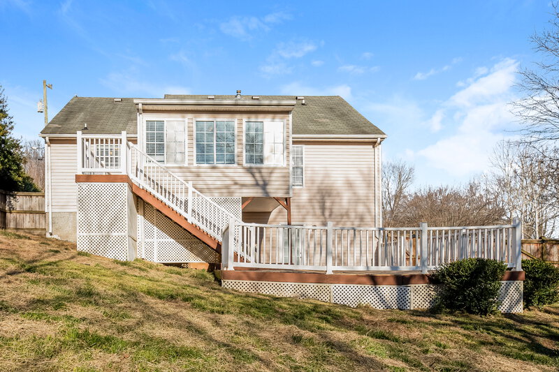 2,295/Mo, 3209 Dockside Dr Hermitage, TN 37076 Rear View