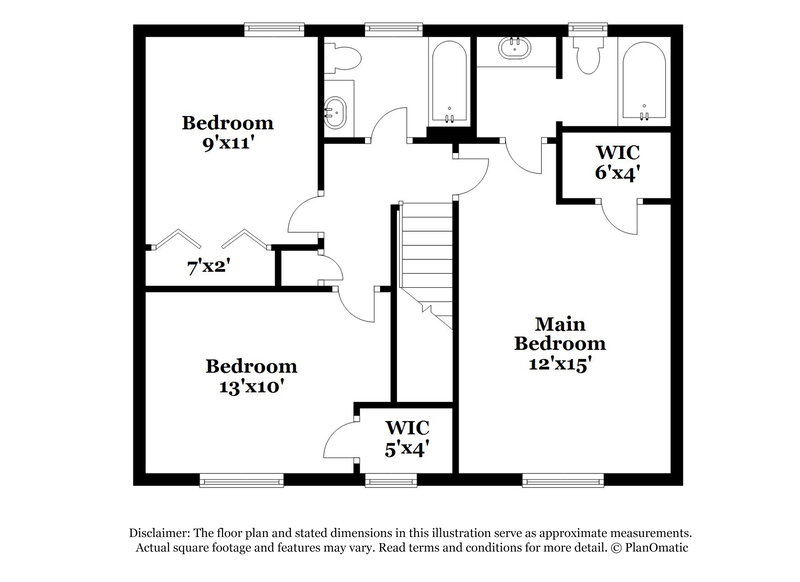 1,980/Mo, 4708 Billingsgate Rd Antioch, TN 37013 Floor Plan View 2