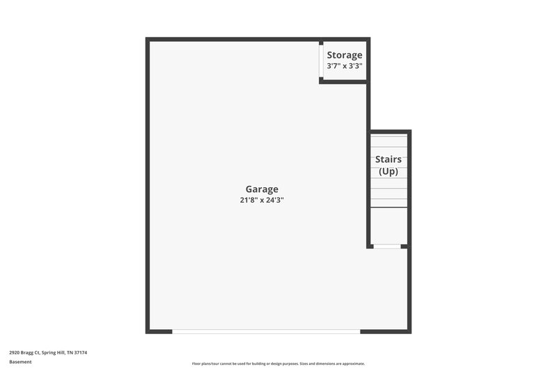 2,615/Mo, 2920 Bragg Ct Spring Hill, TN 37174 Floor Plan View