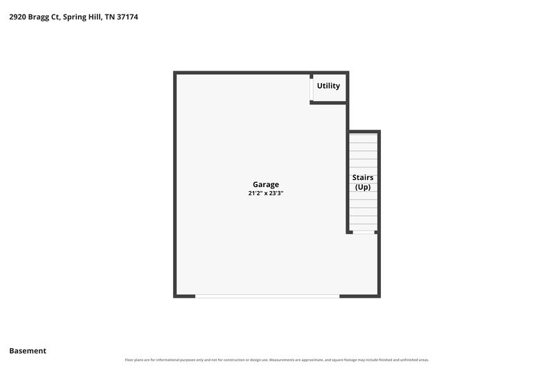 2,640/Mo, 2920 Bragg Ct Spring Hill, TN 37174 Floorplan View 2