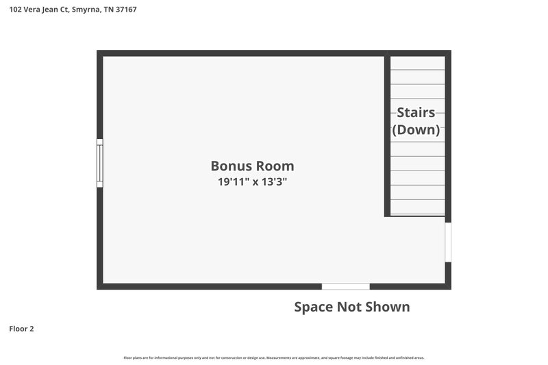 2,465/Mo, 102 Vera Jean Ct Smyrna, TN 37167 Floor Plan View 2