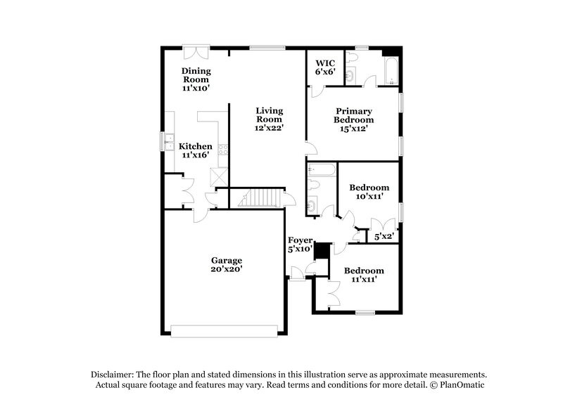 1,995/Mo, 601 Niagra Ln Murfreesboro, TN 37129 Floorplan View