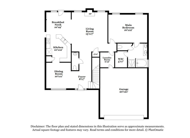 2,800/Mo, 6553 Broken Bow Dr Antioch, TN 37013 Floor Plan View