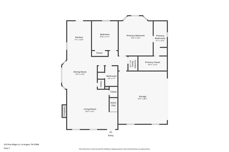 3,210/Mo, 312 Pine Ridge Ln La Vergne, TN 37086 Floor Plan View