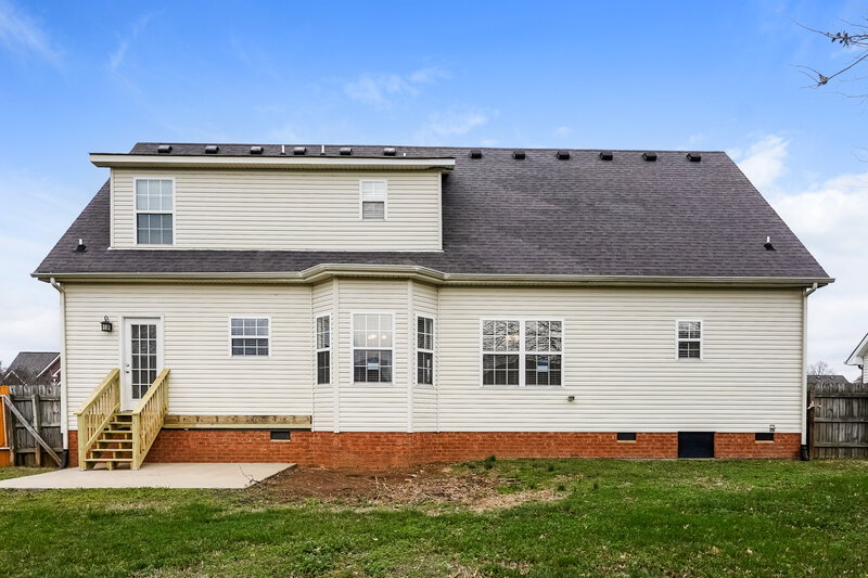 2,465/Mo, 3411 Wellington Pl Murfreesboro, TN 37128 Rear View