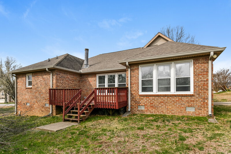2,365/Mo, 5333 Roxborough Pass Hermitage, TN 37076 Rear View