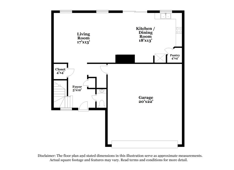 1,995/Mo, 1808 Cottage Grove Way Antioch, TN 37013 Floor Plan View