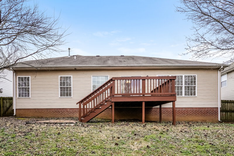2,350/Mo, 3153 Skinner Dr Antioch, TN 37013 Rear View