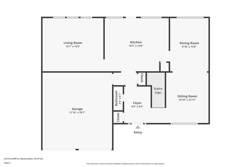 2,770/Mo, 2214 Cardiff Ln Mt Juliet, TN 37122 Floor Plan View