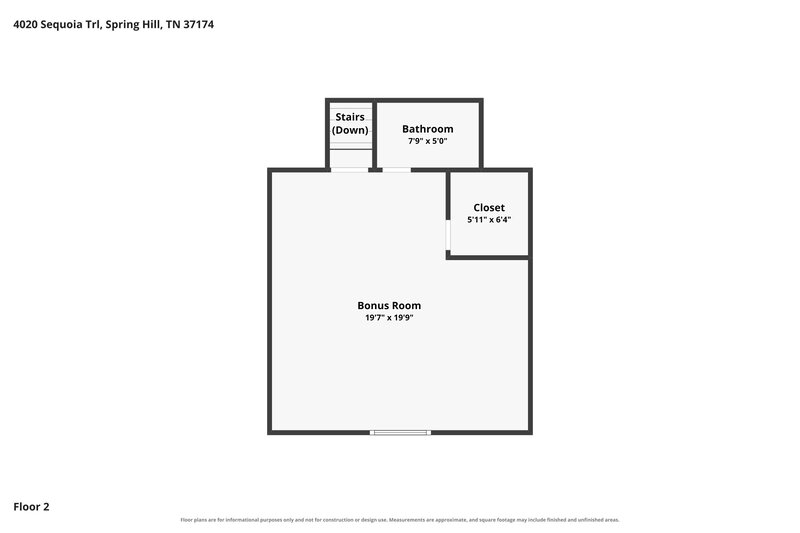 2,335/Mo, 4020 Sequoia Trl Spring Hill, TN 37174 Floor Plan View 2
