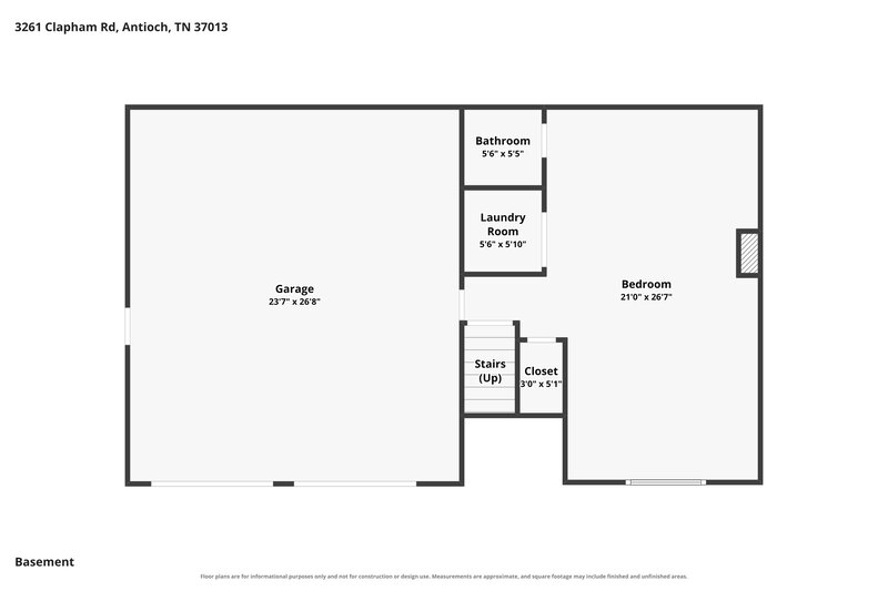 2,305/Mo, 3261 Clapham Rd Antioch, TN 37013 Floor Plan View