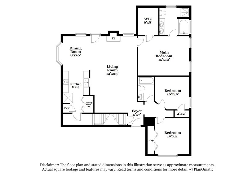 2,320/Mo, 268 Iris Dr Hendersonville, TN 37075 Floor Plan View