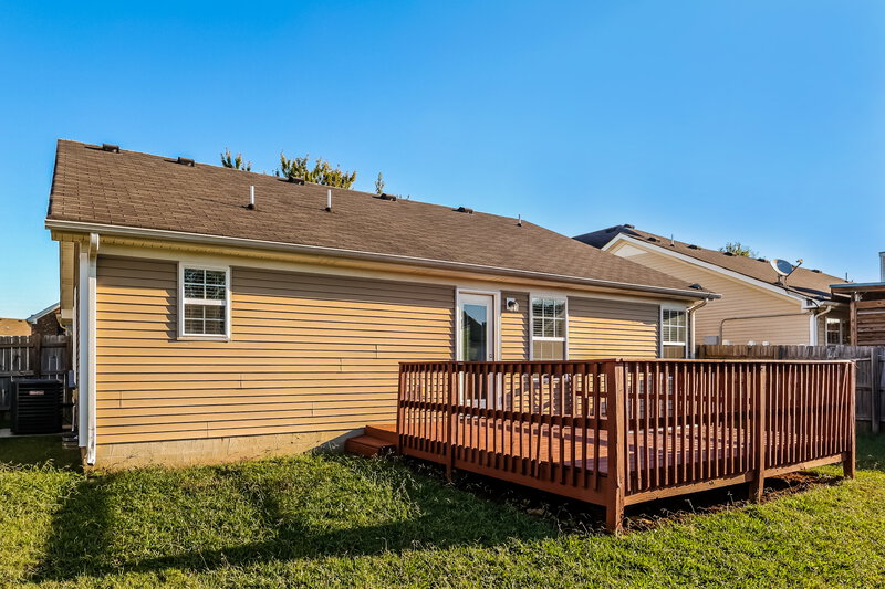 1,845/Mo, 2219 Cason Trl Murfreesboro, TN 37128 Rear View