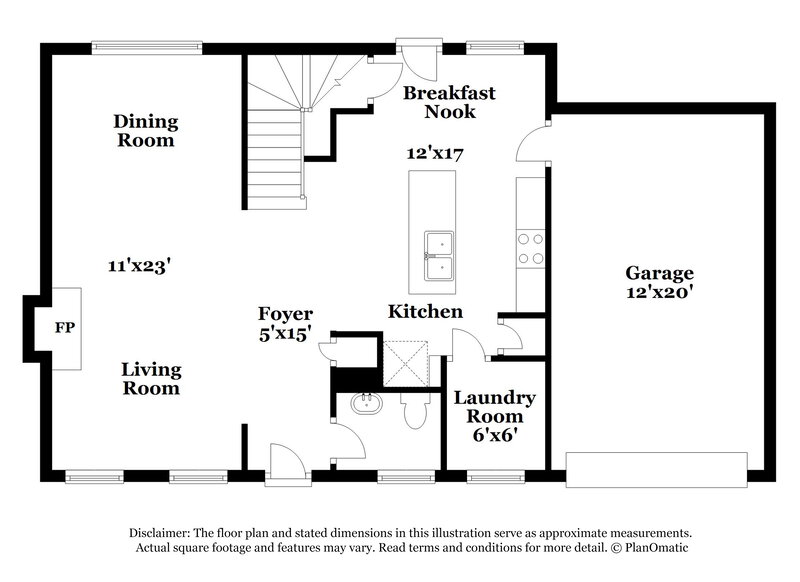 2,084/Mo, 2817 Johnson Pass Dr Antioch, TN 37013 Floor Plan View
