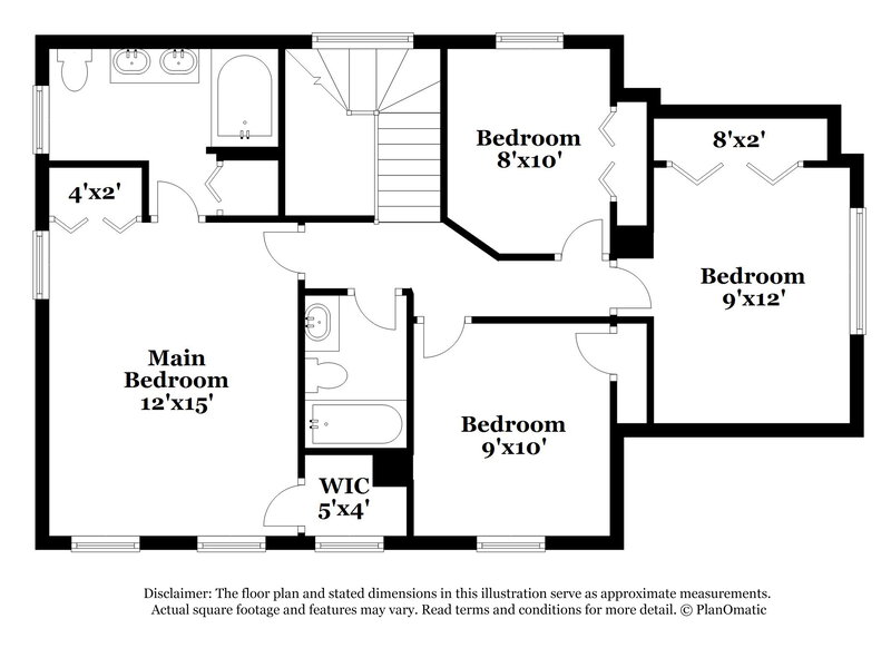 2,084/Mo, 2817 Johnson Pass Dr Antioch, TN 37013 Floor Plan View 2